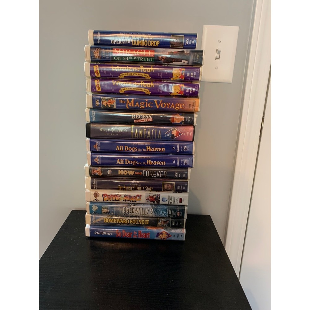 Lot Bundle Disney VHS